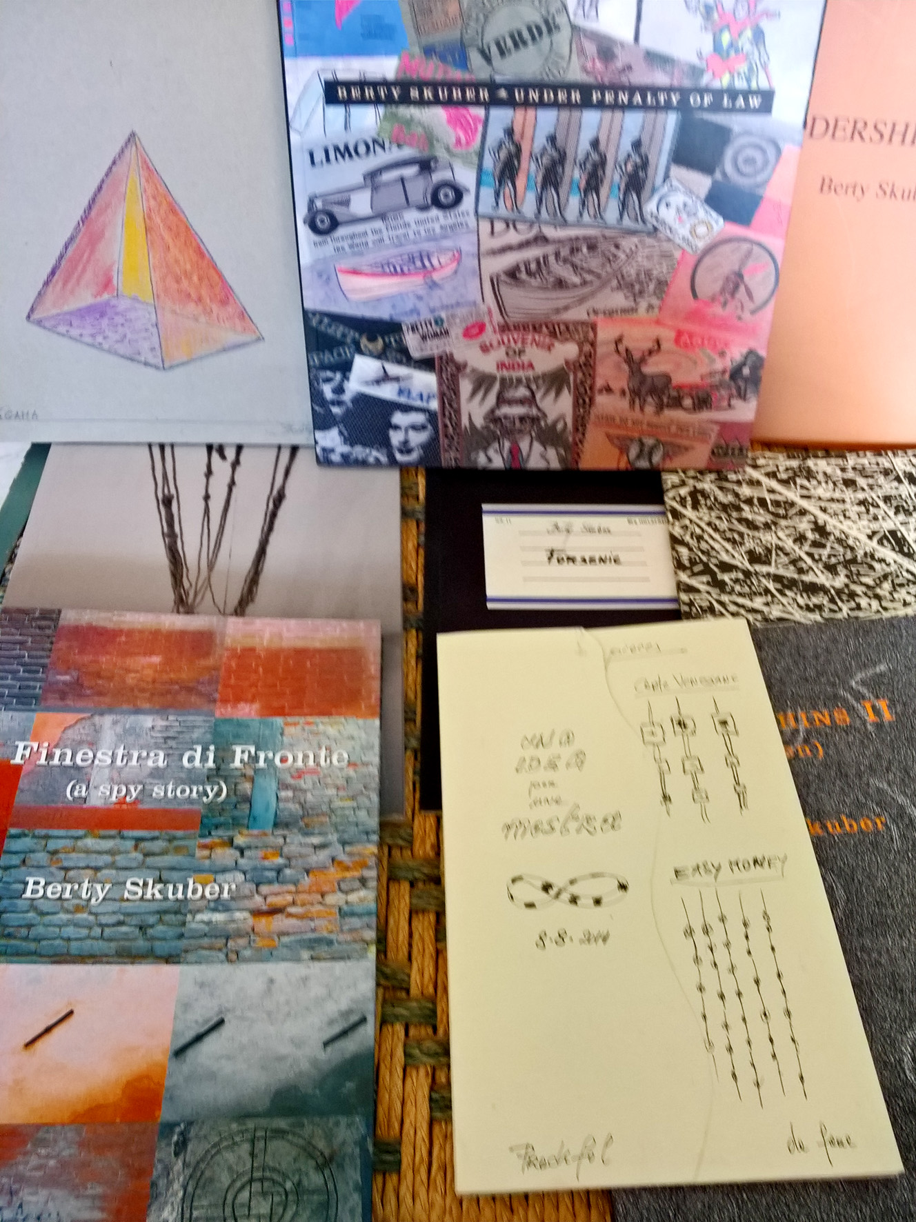 allestimento di: declinando il libro d'artista. biblioteca di villa cernigliaro