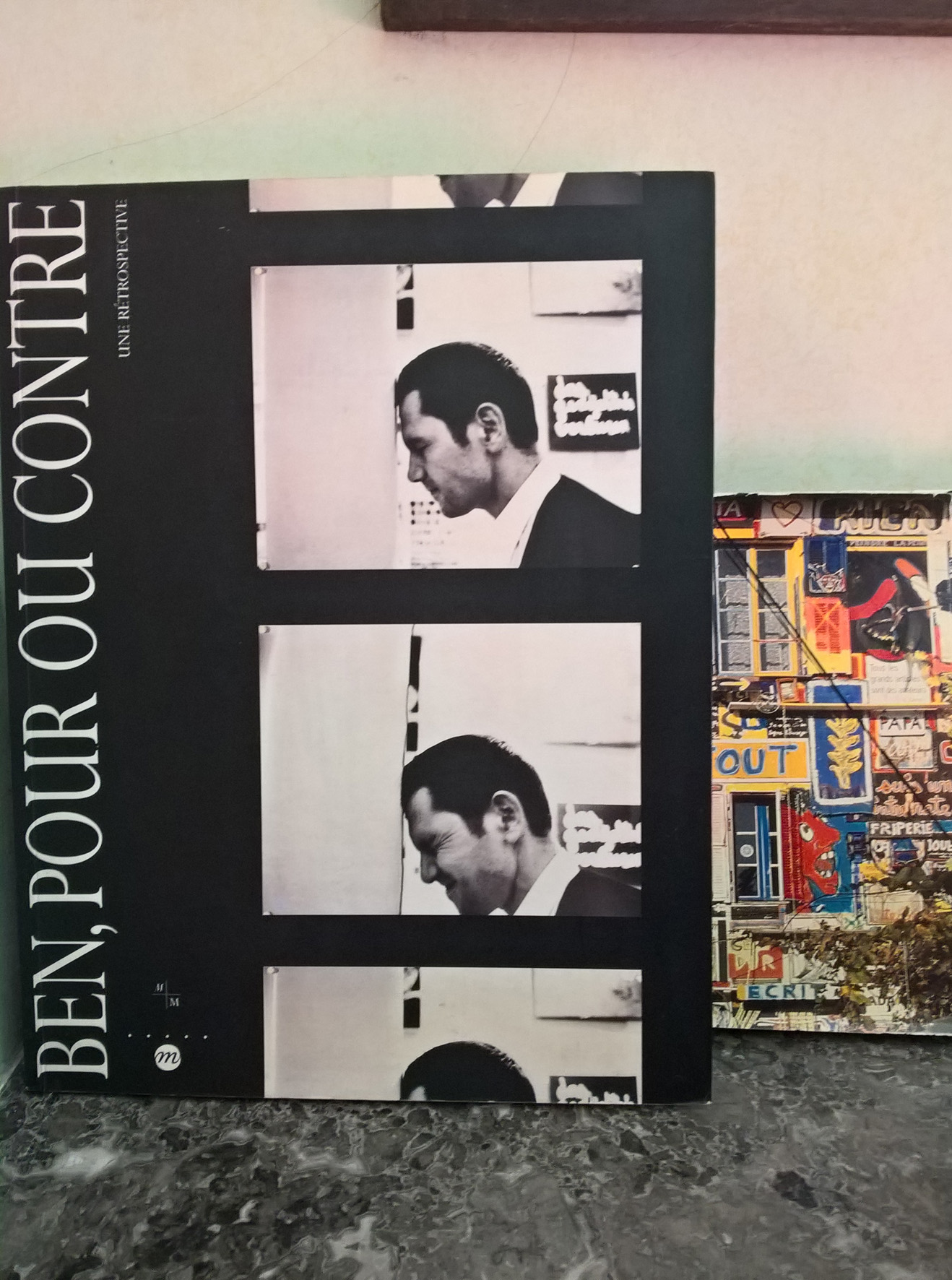 declinando il libro d'artista ben, pour ou contre - ben vautier - biblioteca di villa cernigliaro