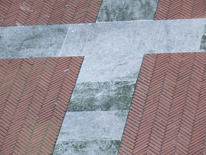 palazzo ducale: particolare della pavimentazione