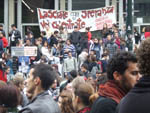 palazzo delle facolt  umanistiche (lettere e filosofia) anche detto palazzo nuovo - manif studenti torino 8 ott 2010